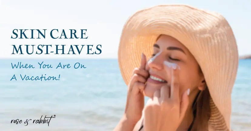 Glow on the Go: Skincare Travel kit when you are on vacation!